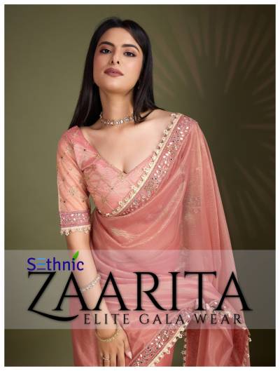 SETHNIC ZAARITA 42001 TO 42004 DESIGNER SAREE WHOLESALER IN INDIA
